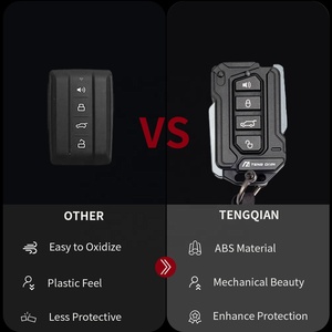 Car <strong>Key</strong> Case <strong>Key</strong> Cover Case <strong>Key</strong> Fob Case Aluminum for Tank 300 2021+ - Product Image 3