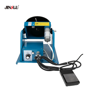 JINSLU旋转焊接定位器10KG 0-90 BY-10旋转焊机旋转机自动电机带卡盘转台 - Product Image 4