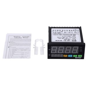 Controlador de peso de pantalla LED, dispositivo de pesaje digital, entrada de señales de celda de carga, 2 salidas de relé, 4 nuevos, 1 a 2, 1 a 2 - Product Image 5