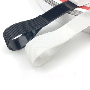 Custom 20mm Printed Self Adhesive Fastener Soft Nylon Fabric <strong>Hook</strong> and <strong>Loop</strong> Tape Sheet Roll - Product Image 4