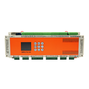 Huaqingjun 32-in 32-out Transistor Output PLC 6W Logic Control DC24V PLC con uscite a impulsi a 4 canali con RS485 per HMI - Product Image 1