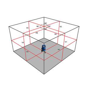<strong>Automatic</strong> Self-leveling <strong>Multi</strong> Cross Green Magnet 8 Lines 3d Laser <strong>Level</strong> Construction Tools Nivel Laser <strong>Level</strong>