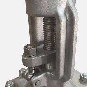 CF8C API603 çift fazlı çelik giriş valfi ASME Class150 amerikan standart OS & Y 4A 2205 5A flanşlı paslanmaz çelik giriş valfi - Product Image 6