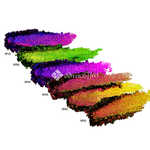 Multchrome duochrome לחוץ פיגמנט צלליות פיגמנט יחיד כרום העין צל צבעים הולוגרפית