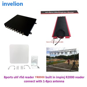 Decodificatore di temporizzazione per sport Free SDK 8 Port UHF RFID Fix Reader a lungo raggio Impinj R2000 per MTB Cycling Chip soluzione di temporizzazione - Product Image 5