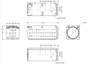 High Performance 1/1.8\&quot; 4Mp Network <strong>Camera</strong> Module Low Light AI 6-300mm 50x EIS Optical Defog(NIR) Night Vision SD Card Storage - Product Image 5