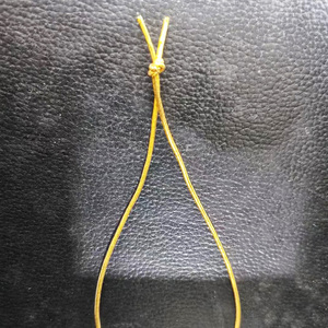 Etiqueta colgante de lujo personalizada, ropa de cuerda de poliéster, producto de cuerda de yute, sello de cuerda, etiqueta colgante, cadena, etiqueta colgante, máquina para atar nudos - Product Image 5