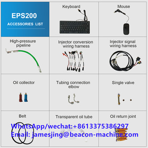 Uto-probador de inyector de combustible diésel, banco de prueba de codificación de flujo de inyector, servicio diésel E200 200 E20208S common rail - Product Image 4