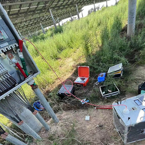 TDR localizador de falha do cabo XHGG501B Bateria embutida com microimpressora para 0-35kv Teste de falha do cabo de média e baixa tensão