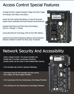 C3-100 C3-200 C3-400 IP-basierten Tür zugangs kontroll platine Wiegand Access Control Panel Zk Tür zugangs kontroll system - Product Image 5