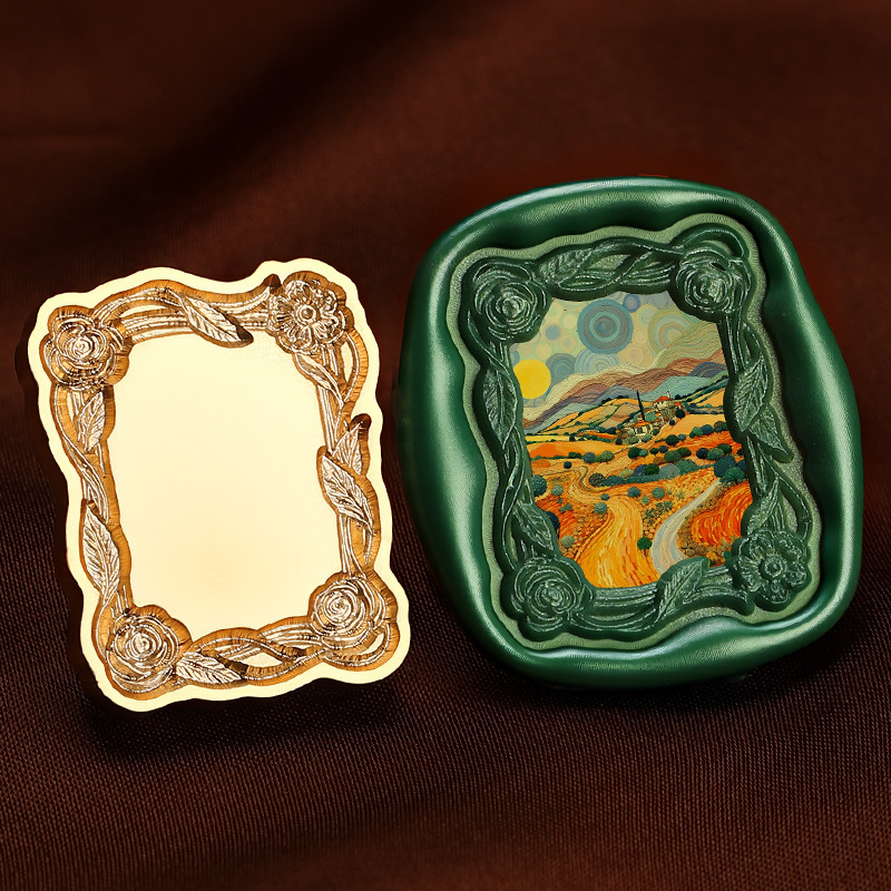 Cadre photo rétro 04 (relief irrégulier 35 découpes, 24,5 mm x 30,3 mm)