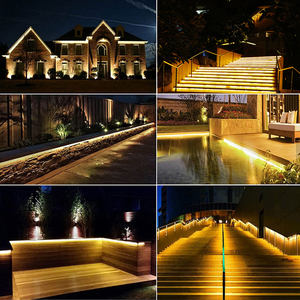 Solar Powered Flexible <strong>LED</strong> Strip Light <strong>RGB</strong> Color IP65 Waterproof 20/30M Length <strong>LED</strong> Strip - Product Image 6