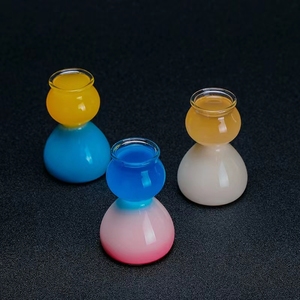 Personalization Custom Double Bubble Layered Fun Unique Split Shot Glasses Barware Absinthe Glass Jaggery <strong>Cocktail</strong>