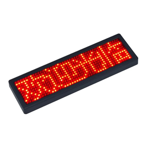 APP Control <strong>LED</strong> Name Badge Red Blue Yellow pink Color <strong>Led</strong> Sign Wireless Control Rechargeable Badge - Product Image 2