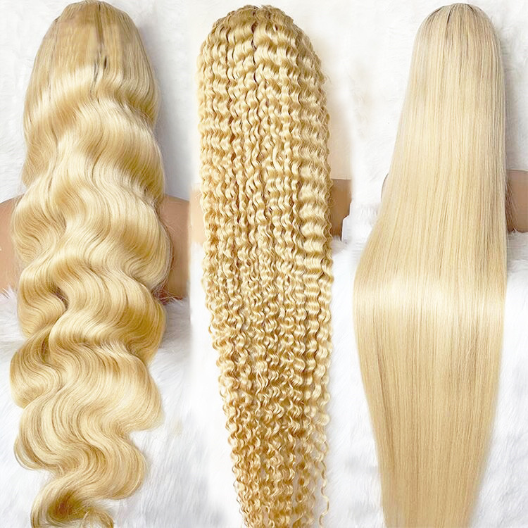 Peluca rubia 613