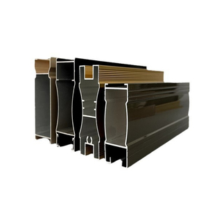 Extrusiones de aluminio personalizadas de la serie 6000, Material de construcción metálico para marcos de puertas y ventanas, procesamiento de corte por doblado disponible
