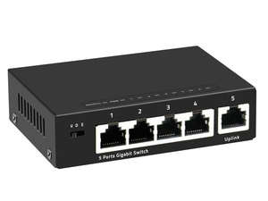 Mini 8 RJ45-Port-Gigabit-VLAN-Netzwerk-Switch mit QoS-LOOP-Alarm funktionen für drahtlosen IP-Kamera-AP - Product Image 3