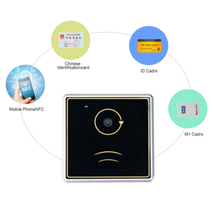Porta di Controllo di Accesso RS232 RS485 Weigand Wifi 9-18VDC QR CPU NFC Carta di M1 Settore Lettore di - Product Image 5