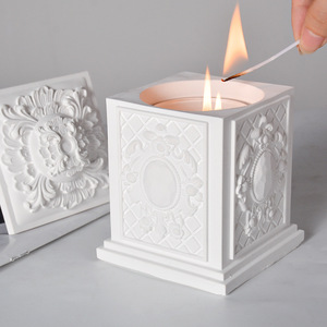 Retrocer nến thơm thạch cao cốc quà tặng sinh nhật khói và thơm trang trí nhà sáp đậu nành Lọ nến thơm - Product Image 4