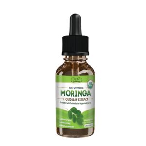 Nhãn hiệu riêng Moringa lá chiết xuất chất lỏng giọt Rau Glycerin axit amin thiết yếu lúa mì-Nhạy cảm màu xanh lá cây hành vi - Product Image 1