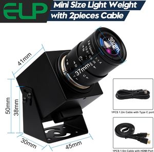ELP 4K H.264/H.265 CS Mount Zoom Lens USB Webcam IMX415 Ultra HD 8MP PC <strong>Web</strong> Cam 30fps Mini <strong>Camera</strong> for Computer Monitor - Product Image 2