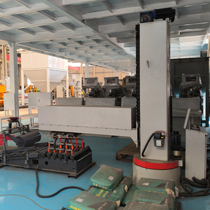 Columna de carga de paletización automática, robot de manipulación de paletizador, máquina apiladora de bolsas tejidas de cartón con material de embalaje de madera