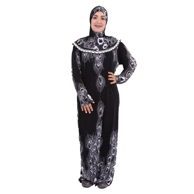 Vêtements de prière de haute qualité du Moyen-Orient pour femmes musulmanes Abaya robe de prière vente en gros à bas prix