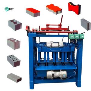 Beton Zement Block Maker Maschine Automatische Betonblock herstellungs maschine China Clay Brick Making Machine - Product Image 1