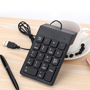 USB cablato Mini tastiera numerica universale tastiere numeriche per Laptop Desktop Keycap PC Computer Numpad 18 tasti tastiere