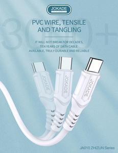 JOKADE批发便宜耐用的1 Mater pvc线智能Usb C 3A快速充电数据线手机 - Product Image 4