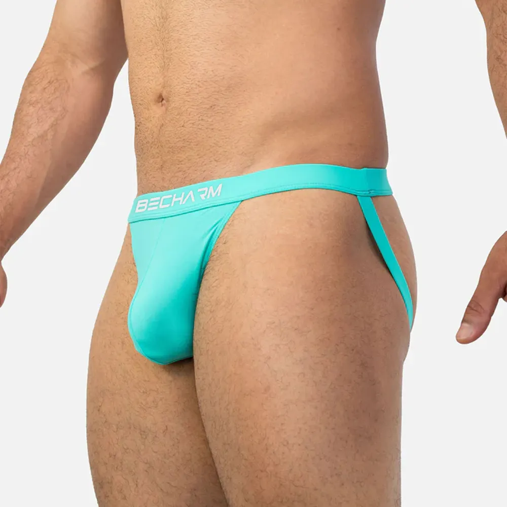 Men Briefs Jockstraps Sexy Underwear GAY Thong Custom Logo Soft Wide Belt Mens Brief Manufacture Factory