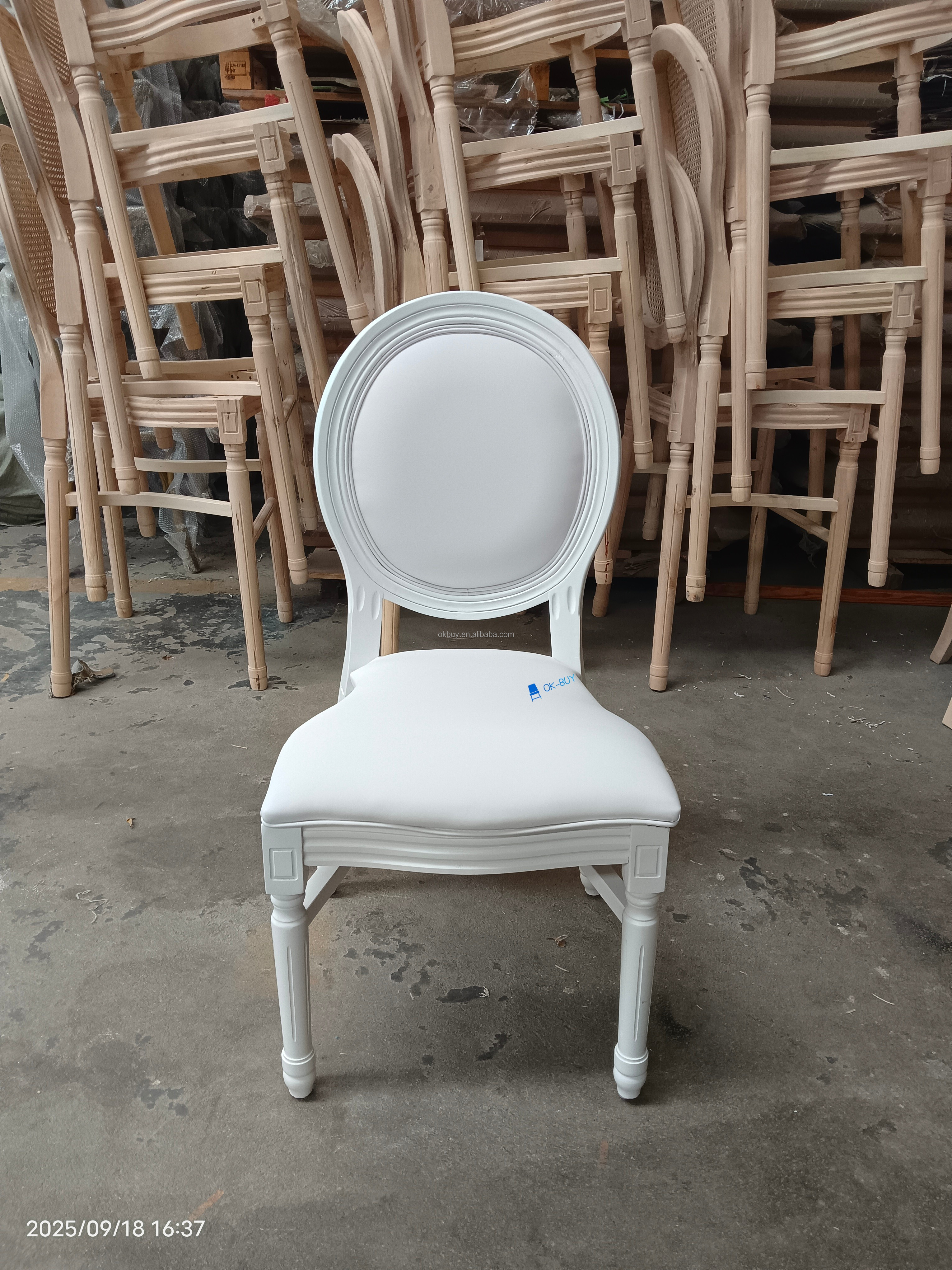 White Frame,White Soft Back