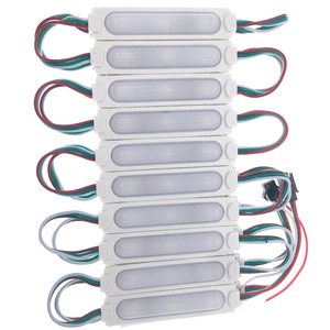 3สาย12โวลต์ Smd 5050เมจิก Dmx โมดูล Led เลนส์3LEDs Ws2811 IC ฉีด Rgb Led สีเต็มรูปแบบโมดูล - Product Image 2