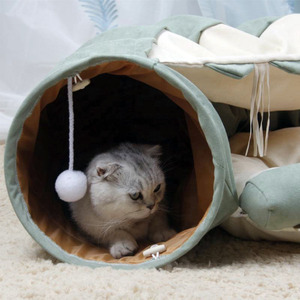 Juguetes interactivos para mascotas, tubos de túnel de fieltro para gatos, cama, venta al por mayor - Product Image 6