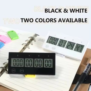 999 gün dijital geri sayım dokunmatik ekran tuşları elektronik dijital ev öğrenme çalışmaları için mutfak zamanlayıcısı çok fonksiyonlu hafif - Product Image 4