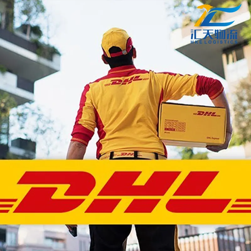خدمة التوصيل الدولي بتكلفة الشحن الكهربائي المباشر EMS خدمة شحن عالمية DHL إلى جنوب شرق دبي أوروبا الولايات المتحدة الأمريكية