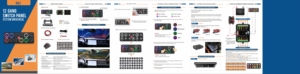 12V 12-Way silikon basmalı düğme anahtarı Panel renk LED su geçirmez elektronik 50A DC değerlendirme RVs tekneler araç modifikasyonları - Product Image 6