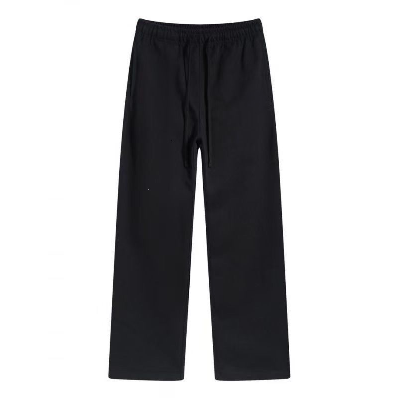 Pantalon de survêtement noir à jambe droite