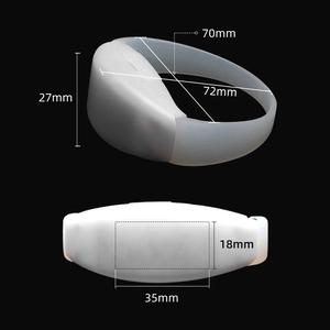 Беспроводной программируемый светодиодный браслет с логотипом - Product Image 2