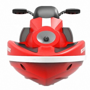2CH 2.4G TKKJ H137 RC เรือยนต์สีแดงฟังก์ชั่นเต็มรูปแบบด้านหน้าไฟ LED อายุการใช้งานแบตเตอรี่ยาวนานวิทยุควบคุม Jet เรือของเล่น - Product Image 5