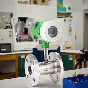 Stainless Steel Digital Display Level <strong>Sensor</strong> Turbine <strong>Flowmeter</strong> for Liquid Gas Air Water Gasoline Diesel Alcohol Level Gauge OEM - Product Image 2