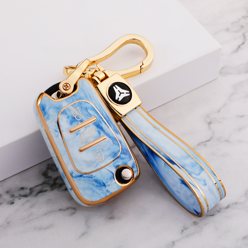 Blue+Key Chain