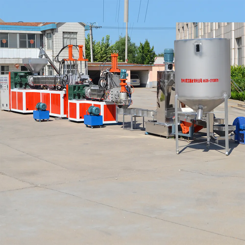 Specialized production pvc plastic granulation machine plastic recycling and granulating machine