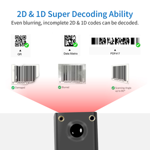 Symcode MJ-1090 Mini Type-C USB/シリアルポートバーコードスキャナーモジュール自己検知コマンド制御用CMOS光源ストック! - Product Image 4
