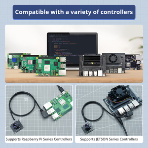 Cámara gran angular USB de 8 megapíxeles 160 ° FOV sin controlador Compatible con robots ROS Raspberry Pi y controladores Jetson - Product Image 3