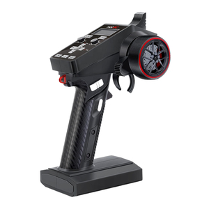 HOTRC CT-6A 2.4GHz 6CH One-Handed Control 6 Channels Radio Transmitter for <strong>RC</strong> Toy Car Boat Tank Racer &amp; Drone Quadcopter