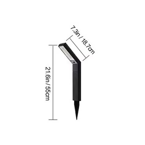 Hauteur : 550 mm blanc froid