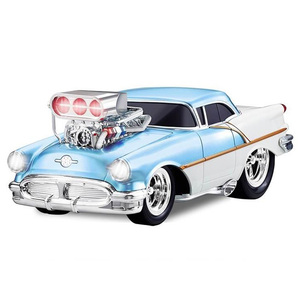 รถของเล่นรีโมทคอนโทรล1/16 Rc Retro Car,6ช่อง R/C ชุดรถกล้ามเนื้อ