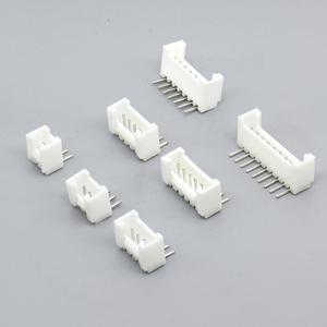 HY2.0 conector 2.0mm passo 90 graus DIP curvo Pin 2.0 com trava fivela Pin assento conector interface soquete