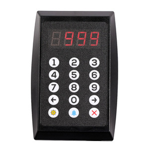 Sistema inalámbrico de llamadas de números de clientes Sistema de gestión de colas Altavoz Pantalla de 3 dígitos para negocios Restaurante Banco - Product Image 5